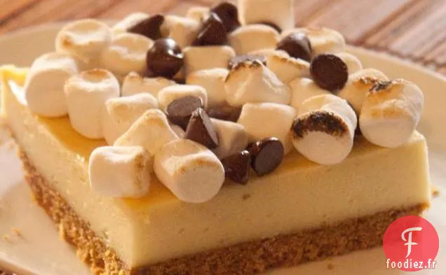 Barres de Gâteaux au Fromage S'mores