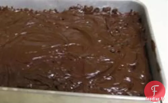 Brownies au Cheesecake à la Menthe Moka