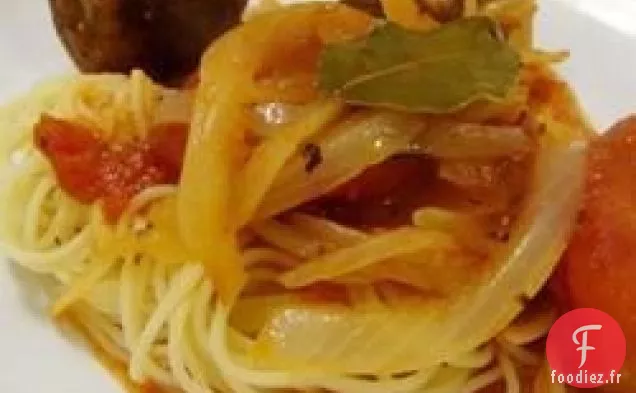 Spaghettis et Boulettes de viande de Ro's