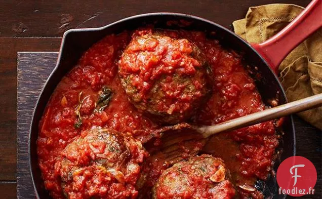 Boulettes de Viande Italiennes au Fromage Jumbo