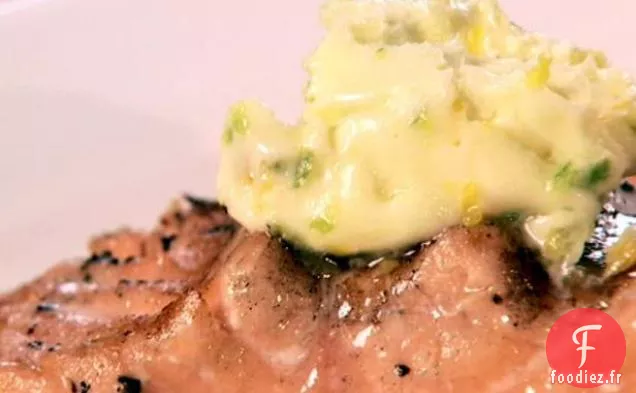 Saumon Grillé au Beurre d'Agrumes