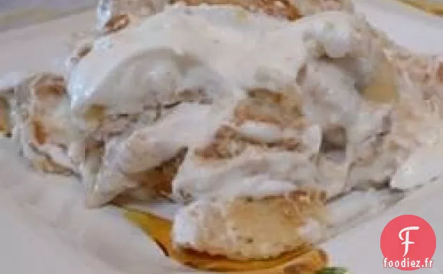 Pudding à la Banane sur la Cuisinière
