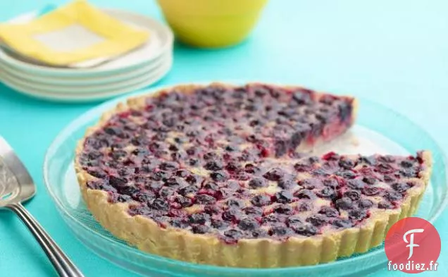 Tarte aux Myrtilles et au Citron