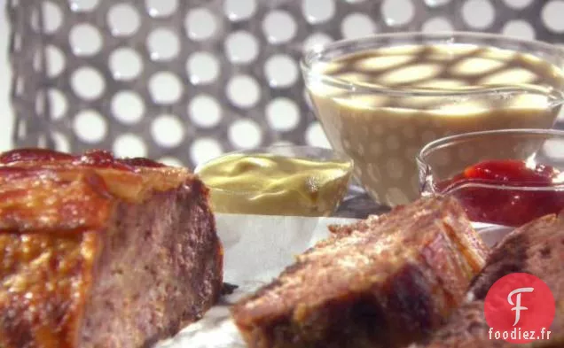 Pain de Viande à la Moutarde et Sauce à la Crème Sure