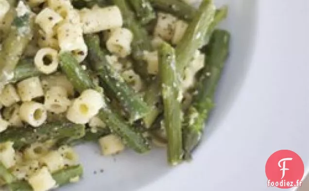 Macaroni Crémeux aux Asperges Sans Crème