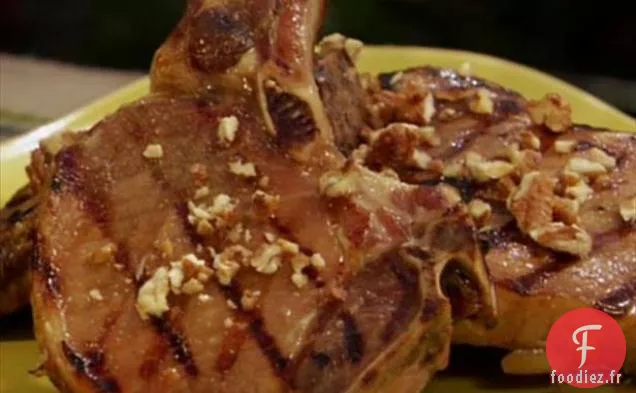 Milanaise de Porc Désossée avec Glaçage au Miel de Soja