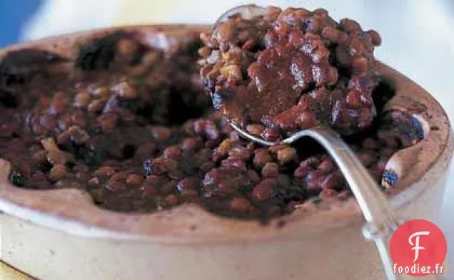 Lentilles Cuites au Barbecue