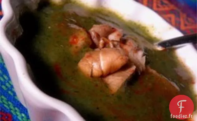 Soupe Crémeuse aux Épinards et Courgettes