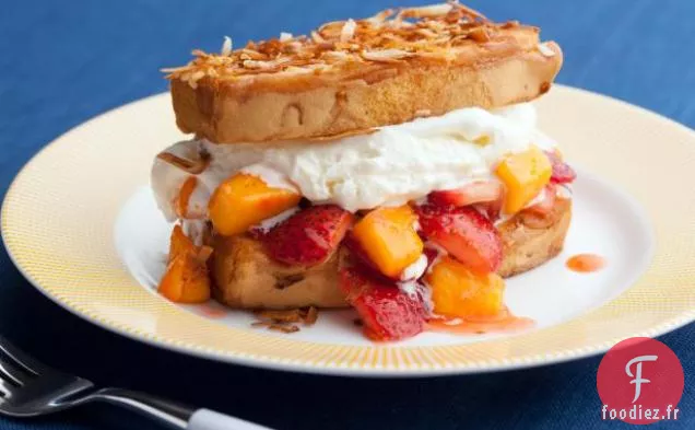 Shortcakes à la Fraise Et à la Mangue