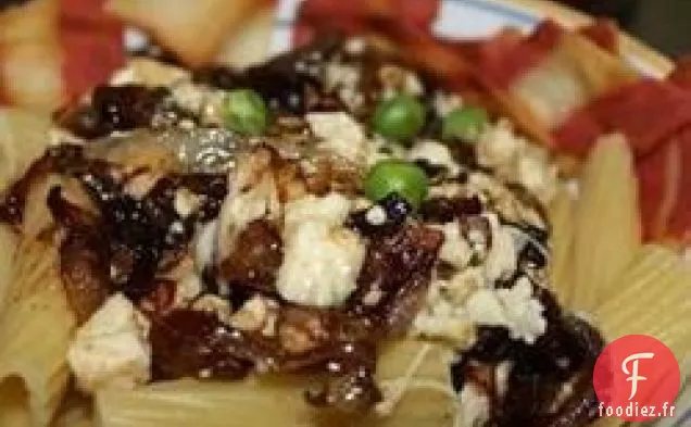 Pâtes au Gorgonzola et Oignon Doux