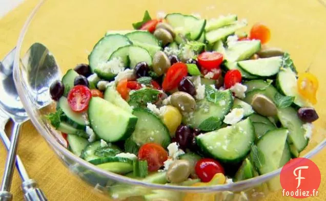 Salade Grecque Mentholée