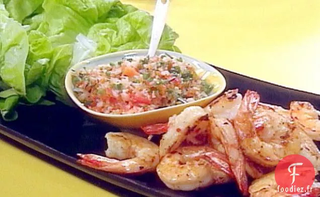 Crevettes Géantes grillées et marinées