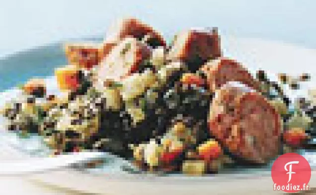 Saucisse et Lentilles au Fenouil