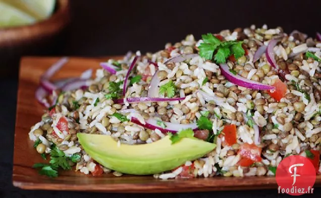 Salade De Lentilles Et De Riz