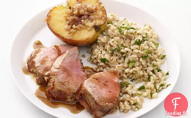 Filet de Porc aux Pommes