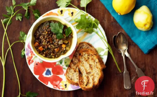 Soupe de Lentilles de Printemps