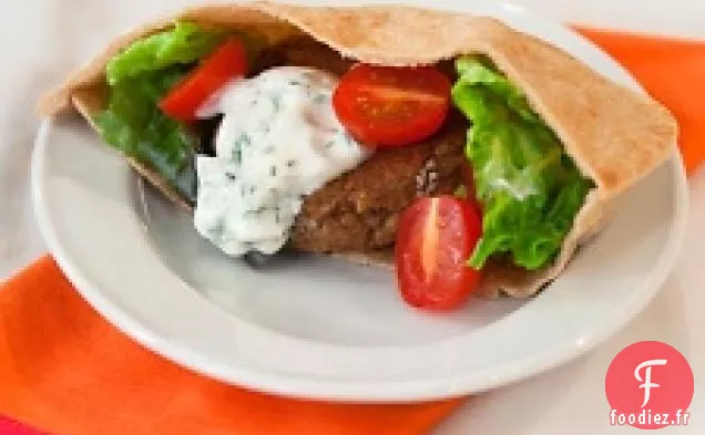 Burgers épicés aux Lentilles et aux noix