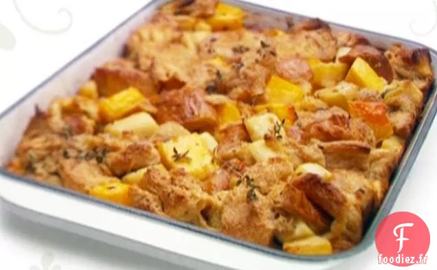 Pouding au Pain Sucré et Salé