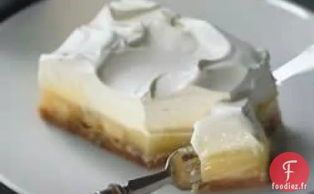 Barres à Tarte à la Crème à la Banane Triple Couche