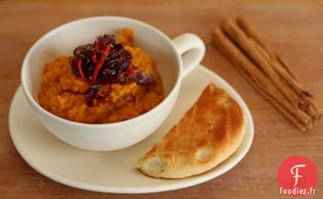 Dahl De Courge Musquée Et Lentilles Rouges