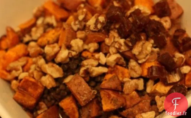 Salade de Lentilles + Patates Douces