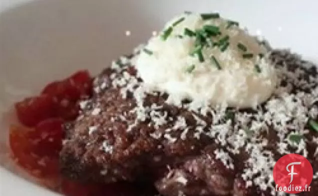 Médaillons de Boeuf avec Sauce au Raifort Frais