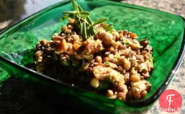 Salade de Lentilles Française Romantique