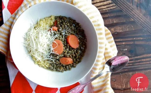 Soupe Au Gingembre Et Aux Lentilles