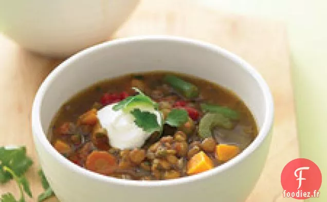 Ragoût De Lentilles Et Patates Douces