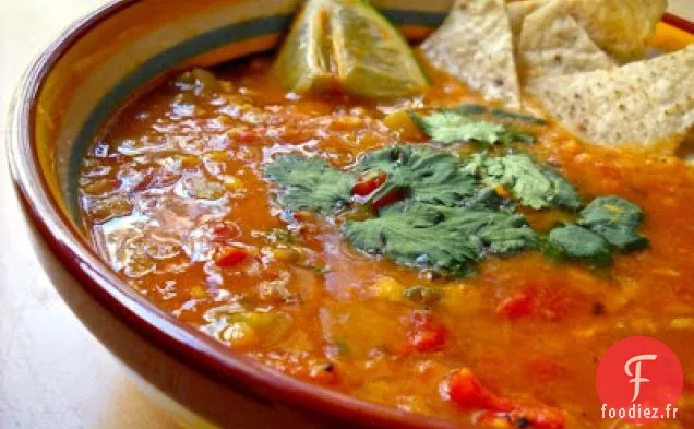 Ragoût de Lentilles Mexicaines