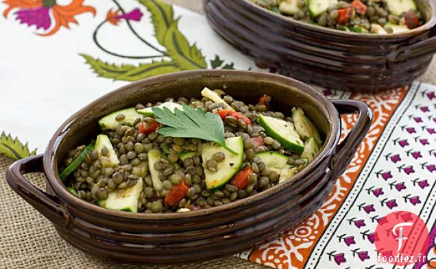 Salade de Lentilles Françaises aux Herbes
