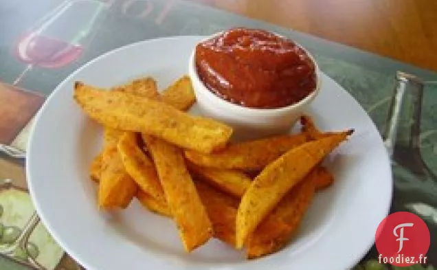 Trempette au Ketchup Épicée Facile pour Frites de Patates Douces