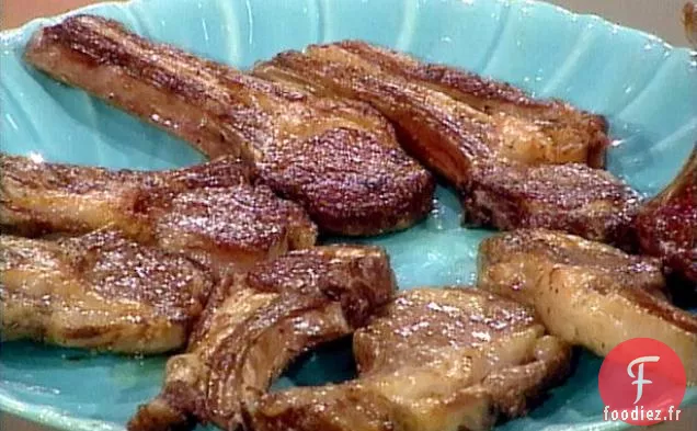 Côtelettes d'Agneau Marinées