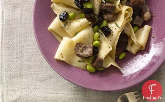 Nouilles Au Magret de Canard, Edamame et Cerises Séchées