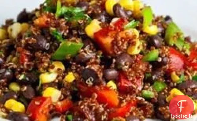 Quinoa Mexicain avec Vinaigrette à la Coriandre