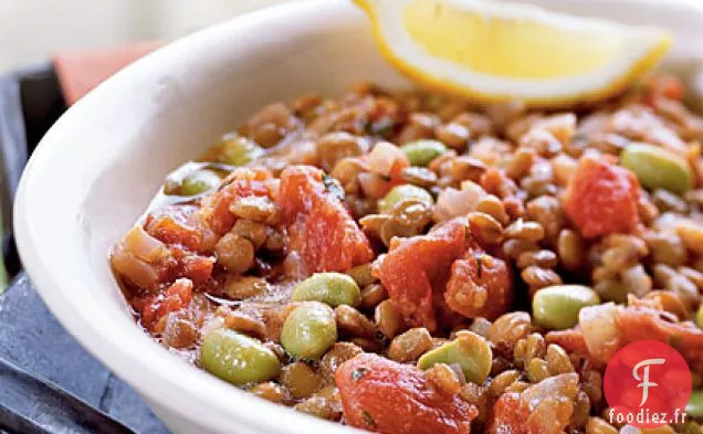 Ragoût de Lentilles -Edamame