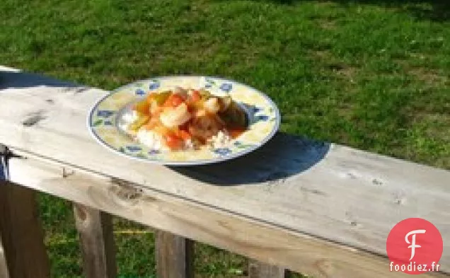 Créole aux Crevettes Épicées