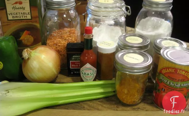 Piment de Lentilles Rouges Épicé
