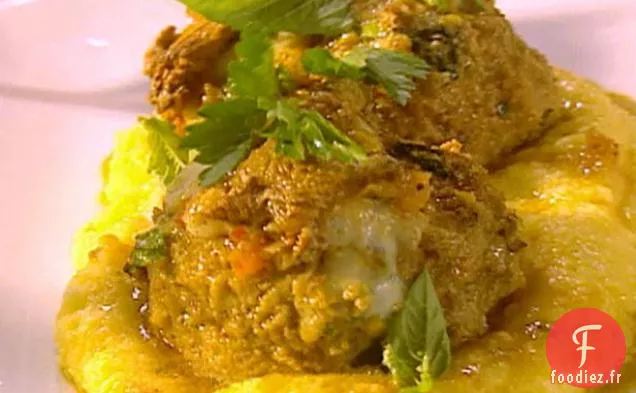 Les Boulettes de Viande Ultimes al Forno à la Polenta Crémeuse