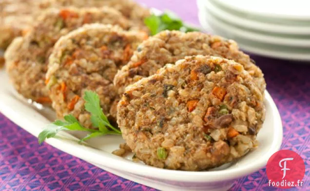 Burgers aux Lentilles Et aux Noix