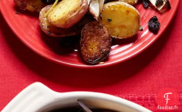Pommes de terre Nouvelles rôties au Citron, à l'Origan et aux Olives