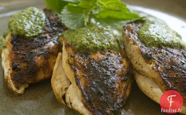 Poulet Frotté aux Épices Espagnoles