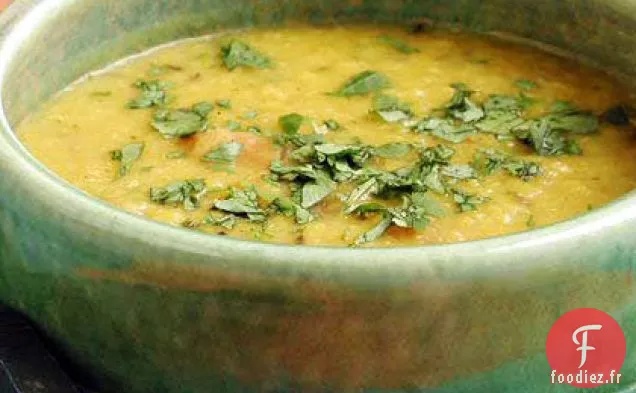 Dal de Lentilles à l'Huile Infusée d'Ail et de Cumin