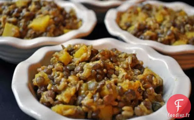 Cocotte de Lentilles et Courges