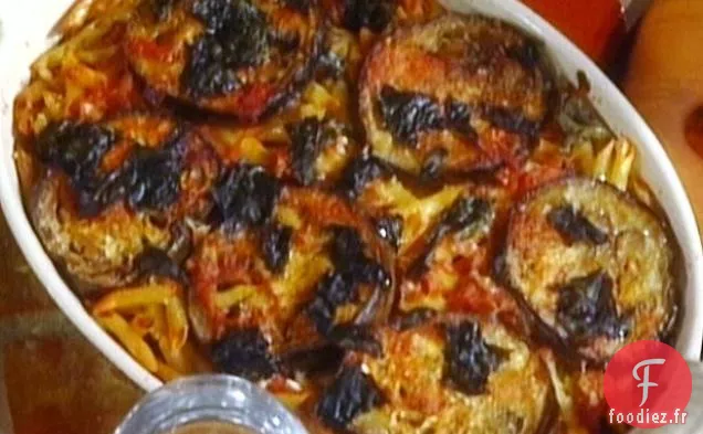 Penne au four avec Aubergines: Penne al Forno con Melanzane