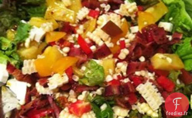 Salade Saine Et Copieuse Approuvée Par le Mari