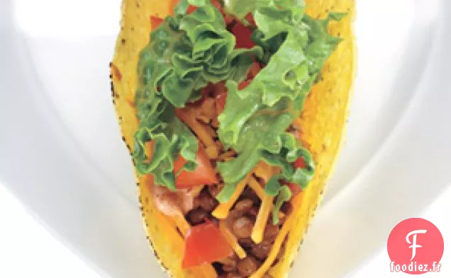 Tacos Aux Lentilles Épicées
