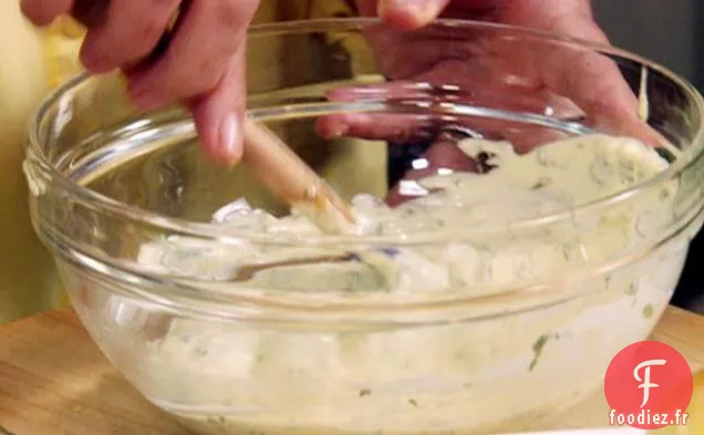 Mayo à la Coriandre et au Citron Vert