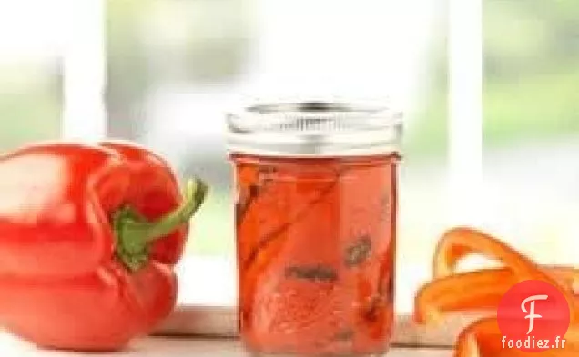 Tartinade De Poivrons Rouges Rôtis