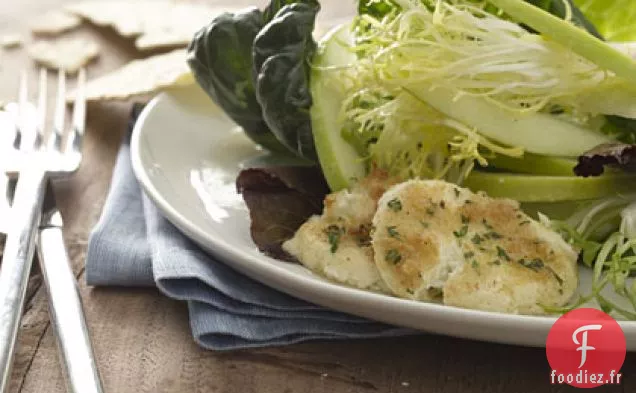 Légumes Verts Mélangés au Fromage de Chèvre